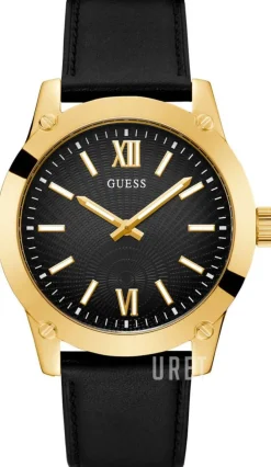 Crescent Svart/Läder Ø44 mm