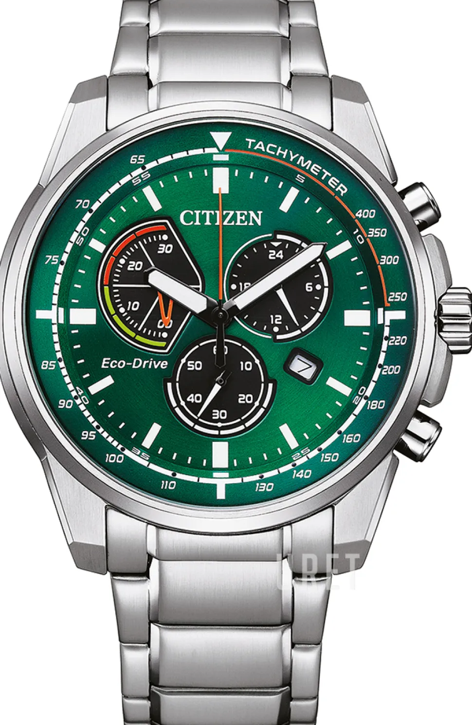 Crono Grön/Stål Ø44 mm