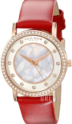 Crystal Antikvit/Läder Ø34 mm