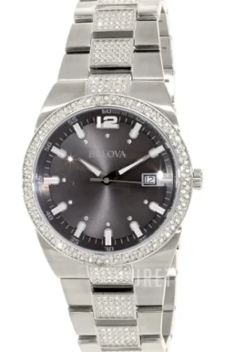 Crystal Grå/Stål Ø43 mm