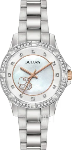 Crystal Vit/Stål Ø30 mm