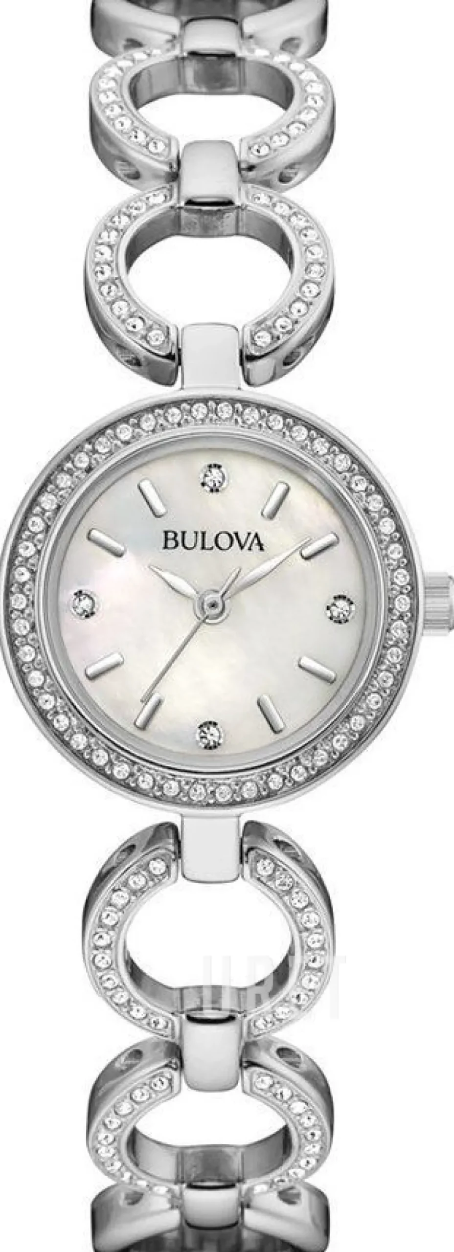 Crystal Vit/Stål Ø30 mm