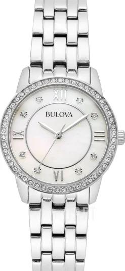 Crystal Vit/Stål Ø27 mm