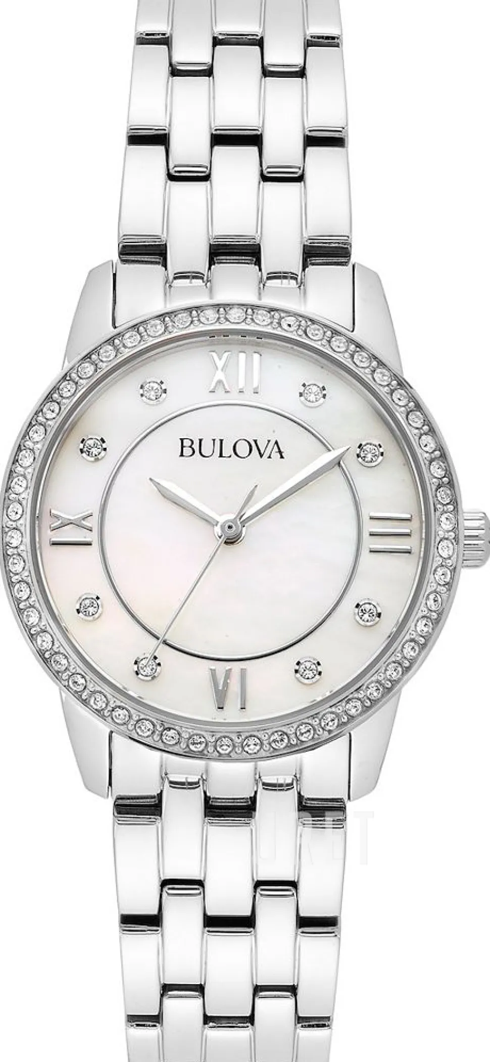 Crystal Vit/Stål Ø27 mm