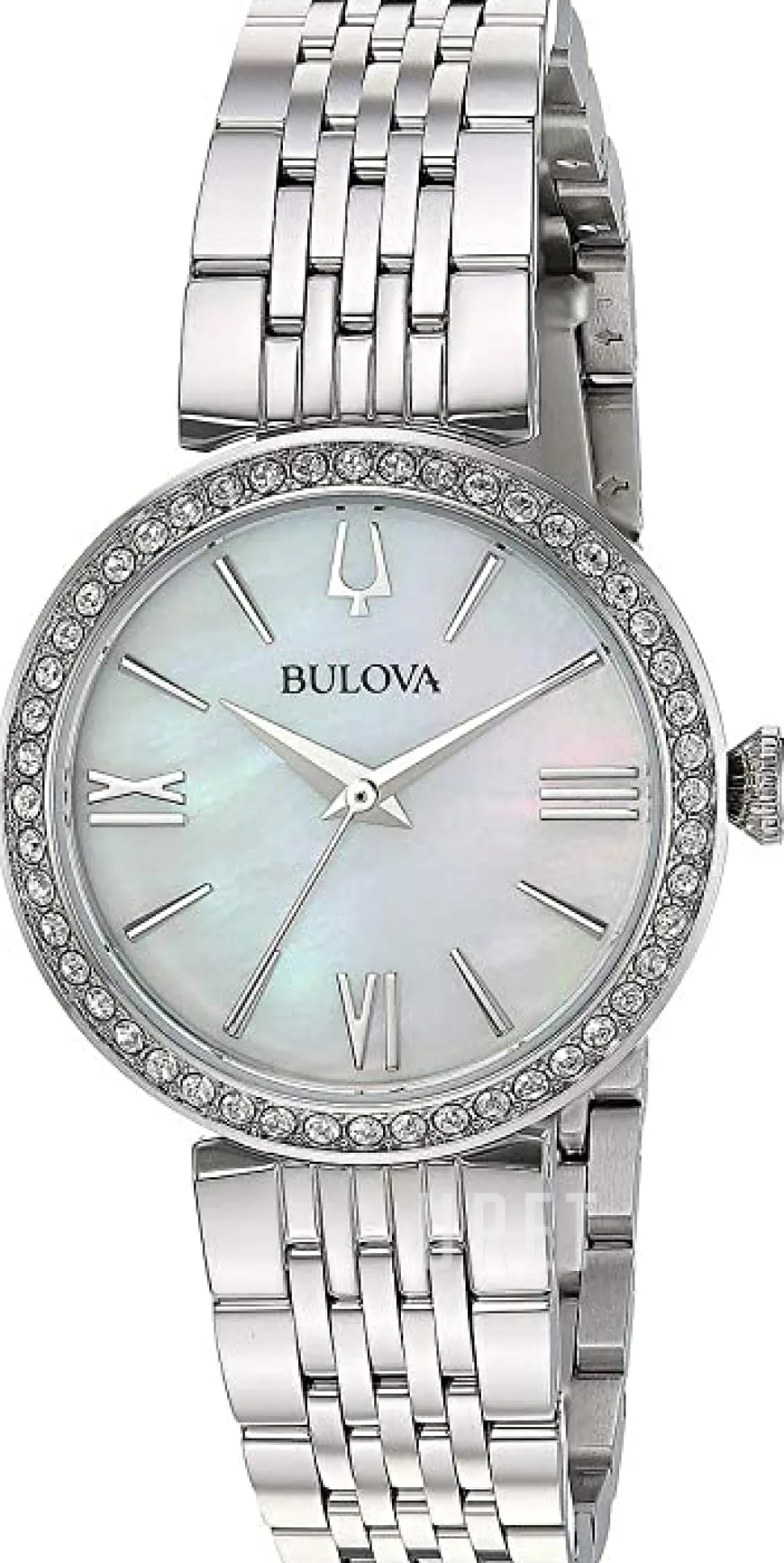 Crystal Vit/Stål Ø30 mm