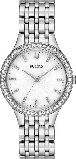 Crystal Vit/Stål Ø32 mm