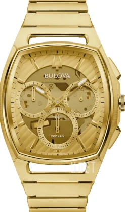 Curv Guldtonad/Gulguldtonat stål Ø41 mm