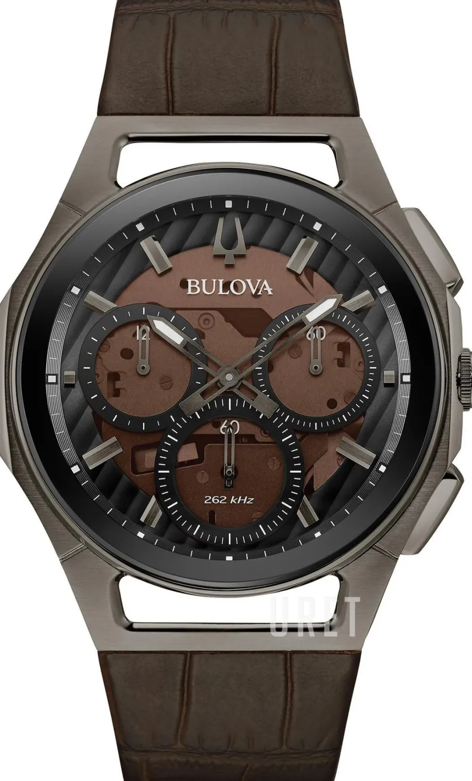 Curv Svart/Läder Ø44 mm