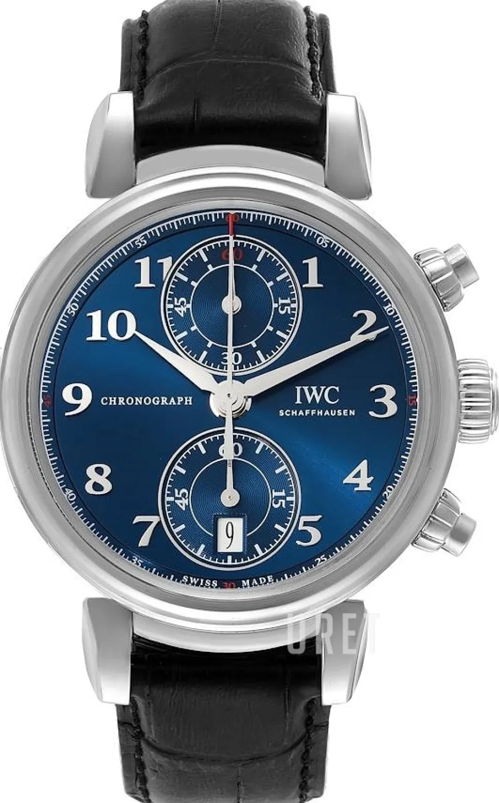 Da Vinci Blå/Läder Ø42 mm