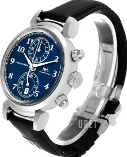 Da Vinci Blå/Läder Ø42 mm