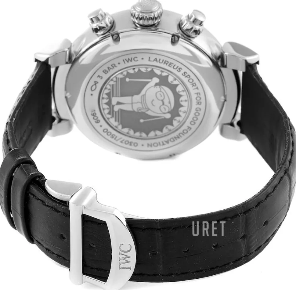 Da Vinci Blå/Läder Ø42 mm