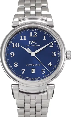 Da Vinci Blå/Stål Ø40 mm