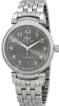 Da Vinci Grå/Stål Ø40 mm