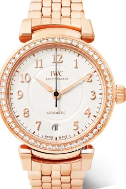 Da Vinci Silverfärgad/18 karat roséguld Ø36 mm