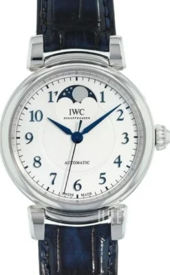 Da Vinci Silverfärgad/Läder Ø36 mm