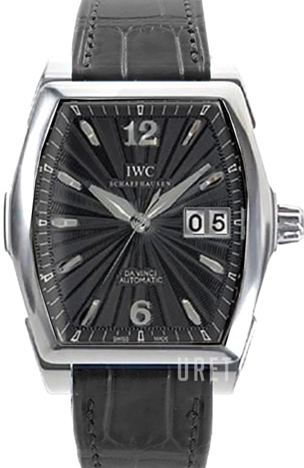 Da Vinci Silverfärgad/Läder 42.5x35.6 mm