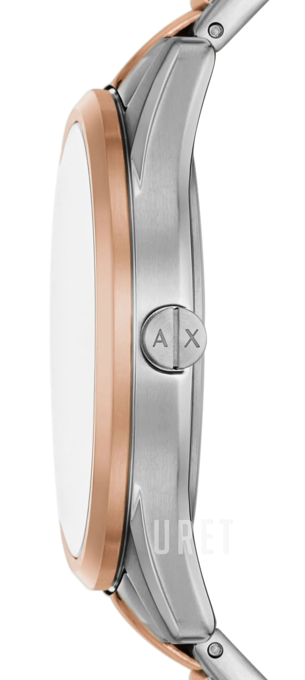 Dante Blå/Roséguldstonat stål Ø42 mm