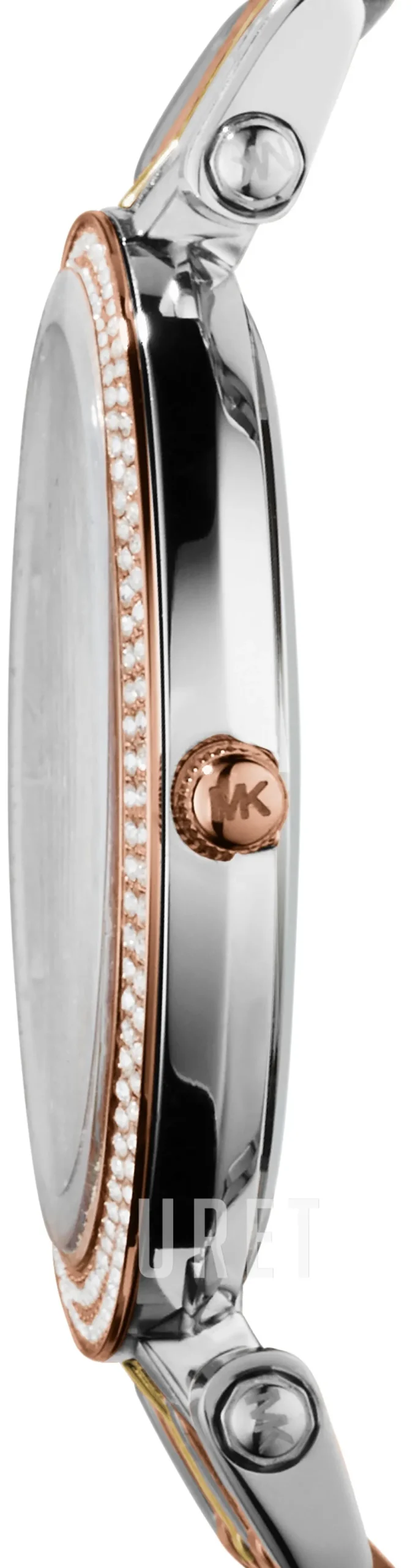 Darci Silverfärgad/Roséguldstonat stål Ø39 mm