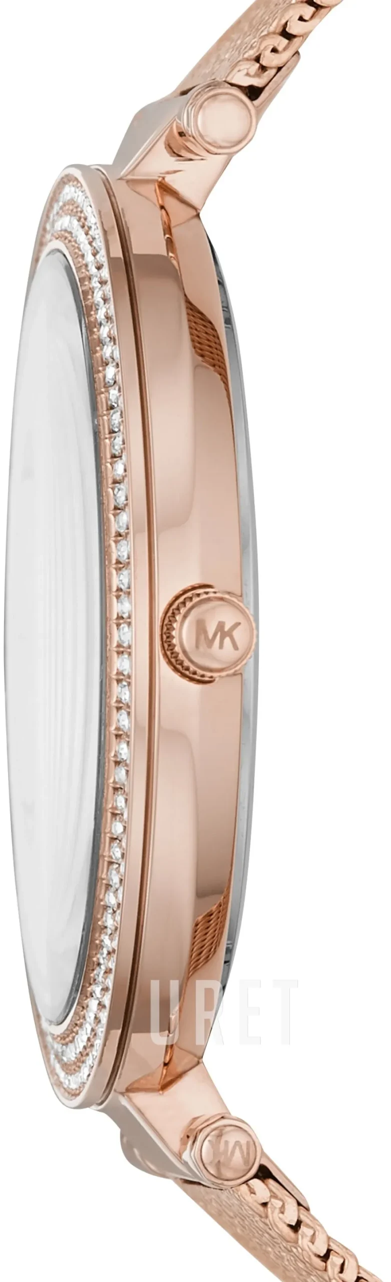 Darci Vit/Roséguldstonat stål Ø39 mm