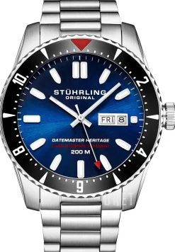 Datemaster Heritage Blå/Stål Ø44 mm