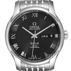 De Ville Co-Axial Annual Calendar 41mm Svart/Stål Ø41 mm