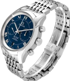 De Ville Co-Axial Chronograph 42mm Blå/Stål Ø42 mm