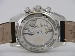 De Ville Co-Axial Chronoscope Silverfärgad/Läder Ø41 mm