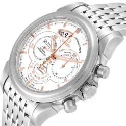 De Ville Co-Axial Chronoscope Vit/Stål Ø41 mm