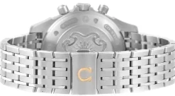 De Ville Co-Axial Chronoscope Vit/Stål Ø41 mm