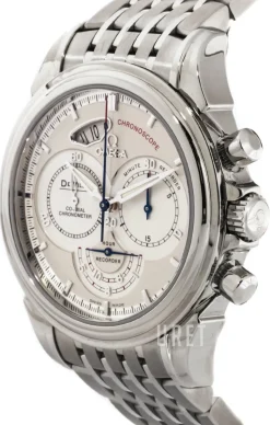 De Ville Co-Axial Chronoscope Silverfärgad/Stål Ø41 mm