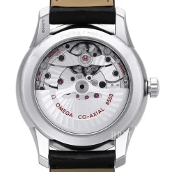 De Ville Co-Axial 41mm Silverfärgad/Läder Ø41 mm