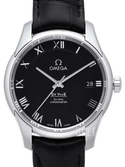 De Ville Co-Axial 41mm Svart/Läder Ø41 mm