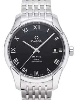 De Ville Co-Axial 41mm Svart/Stål Ø41 mm