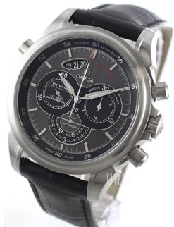 De Ville Co-Axial RaTTrapante Grå/Läder Ø44 mm