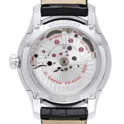 De Ville Hour Vision Co-Axial 41mm Silverfärgad/Läder Ø41 mm