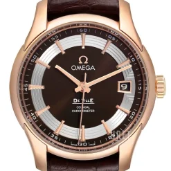 De Ville Hour Vision Co-Axial 41mm Brun/Läder Ø41 mm