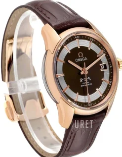 De Ville Hour Vision Co-Axial 41mm Brun/Läder Ø41 mm