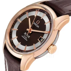 De Ville Hour Vision Co-Axial 41mm Brun/Läder Ø41 mm