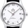 De Ville Hour Vision Co-Axial Master Chronometer 41mm Silverfärgad/Läder Ø41 mm