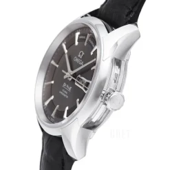 De Ville Hour Vision Co-Axial Annual Calendar 41mm Grå/Läder Ø41 mm