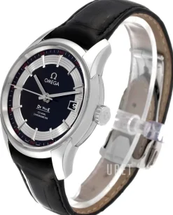 De Ville Hour Vision Co-Axial 41mm Svart/Läder Ø41 mm