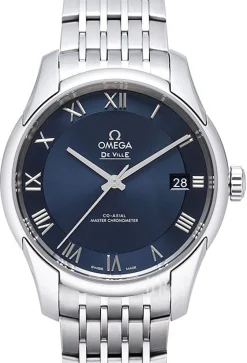 De Ville Hour Vision Co-Axial Master Chronometer 41mm Blå/Stål Ø41 mm