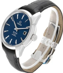 De Ville Hour Vision Co-Axial 41mm Blå/Läder Ø41 mm