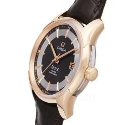 De Ville Hour Vision Co-Axial Annual Calendar 41mm Svart/Läder Ø41 mm