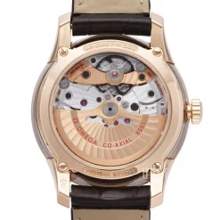 De Ville Hour Vision Co-Axial Annual Calendar 41mm Svart/Läder Ø41 mm