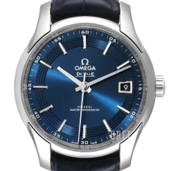 De Ville Hour Vision Orbis Co-Axial Master Chronometer 41mm Blå/Läder Ø41 mm