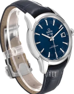 De Ville Hour Vision Orbis Co-Axial Master Chronometer 41mm Blå/Läder Ø41 mm