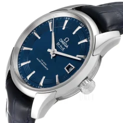 De Ville Hour Vision Orbis Co-Axial Master Chronometer 41mm Blå/Läder Ø41 mm