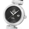 De Ville Ladymatic Co-Axial 34mm Svart/Läder Ø34 mm