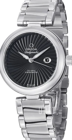 De Ville Ladymatic Co-Axial 34mm Svart/Stål Ø34 mm